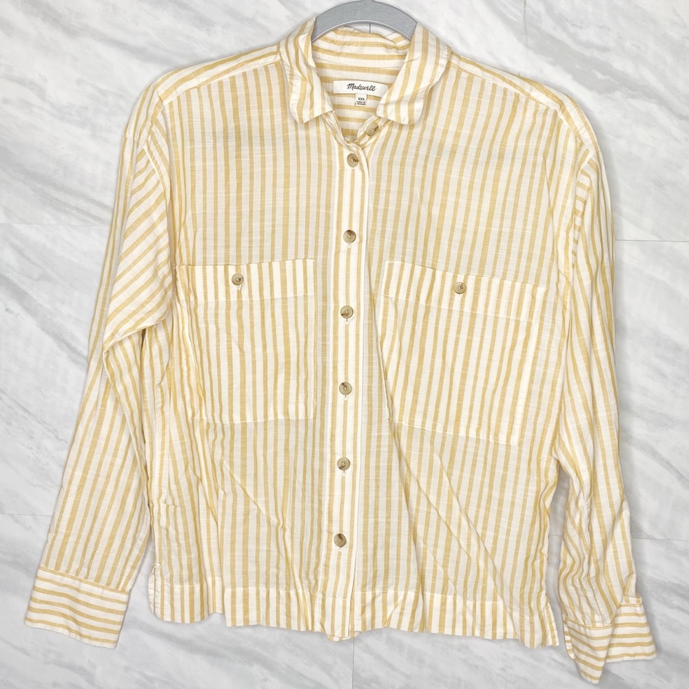 Madewell Stripe Button Down XXS